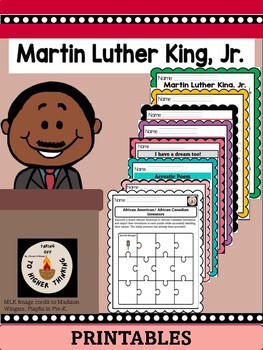 Preview of Martin Luther King Jr - Remarkable Contributor