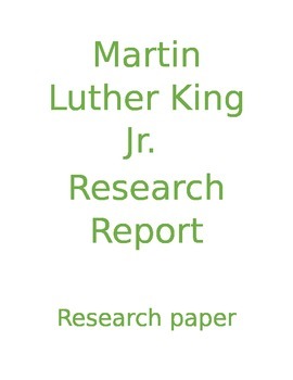 martin luther king jr research questions