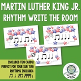 Martin Luther King Jr. Rhythm Write the Room MLK Day Activity