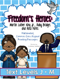 Martin Luther King Jr., Ruby Bridges & Rosa Parks: Leveled