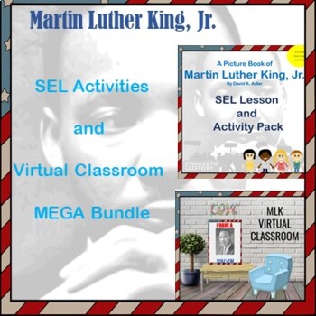Preview of Martin Luther King, Jr. SEL Activities and Virtual Classroom MEGA Bundle