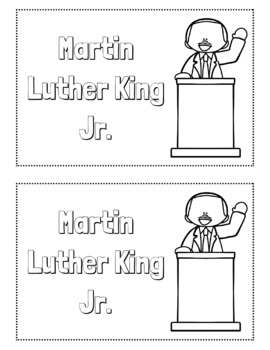 Martin Luther King Jr. SPANISH Emergent Reader & Writing Books-MLK ...
