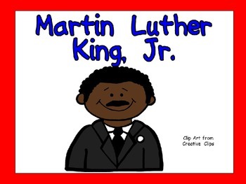 Preview of Martin Luther King Jr.- Shared Reading Kindergarten and First Grade- MLK Day