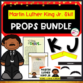 Preview of Martin Luther King Jr. Skit Props