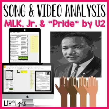 Preview of Martin Luther King, Jr Song & Video Analysis - Digital & Printable