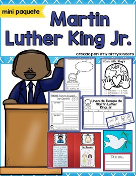 Preview of Martin Luther King Jr: SPANISH
