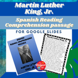 Martin Luther King Jr Spanish Biography Activity for Googl