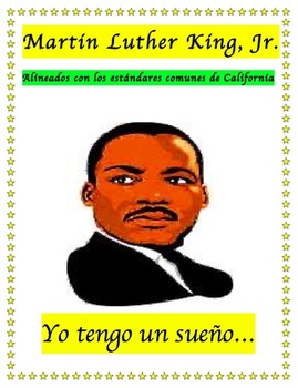 Preview of MLK Martin Luther King Jr. (Spanish Reading Comprehension Informational text)