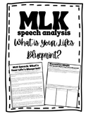 Martin Luther King Jr. - Speech Analysis - Printable - Dis