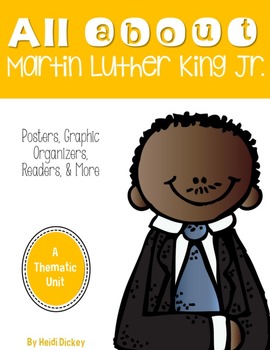 Preview of Martin Luther King Jr. Thematic Unit