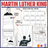 Martin Luther King, Jr- Timeline- "I have a dream" activit