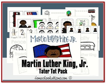 Preview of Martin Luther King, Jr - Tater Tot