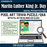 Martin Luther King Jr. Trivia/Q&A Puzzle With Fill in the 