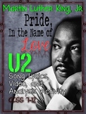 Martin Luther King, Jr., U2's "Pride, In The Name Of Love,