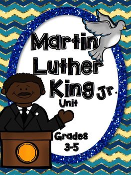 Preview of Martin Luther King, Jr. Unit Grades 3-5