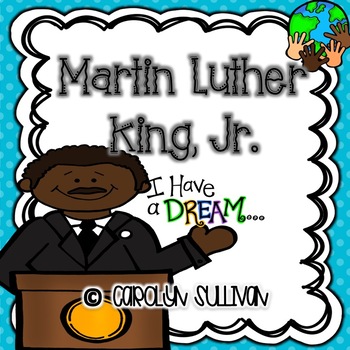Preview of Martin Luther King, Jr. Unit - Common Core Standards Included