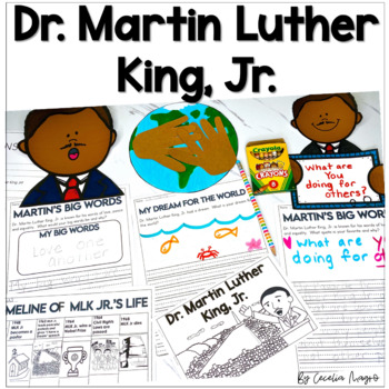 Preview of Martin Luther King Jr Unit MLK Activities