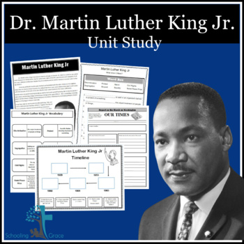 Preview of Martin Luther King Jr Unit Study