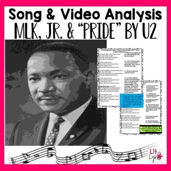 Preview of MARTIN LUTHER KING, JR. SONG & VIDEO ANALYSIS