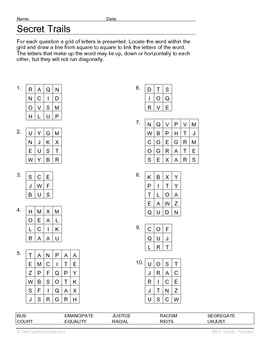 Martin Luther King Jr. Vocabulary & Spelling Puzzles by TheTeachersDesk ...