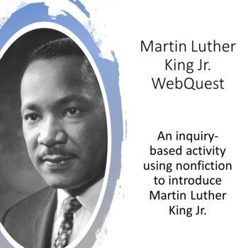 Preview of Martin Luther King Jr. WebQuest