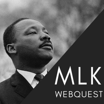 Preview of Martin Luther King Jr. WebQuest/Escape the Room
