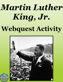 Preview of Martin Luther King Jr. Webquest