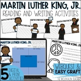 Martin Luther King, Jr. Activities | Reading Comprehension