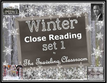 Preview of Winter Close Reading Set 1