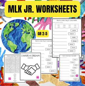 Preview of Martin Luther King Jr. Worksheets