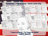 Martin Luther King Jr. - Worksheets - Hojas de tarea - Eng
