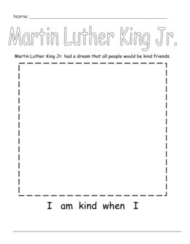 Martin Luther King Jr Writing by Brola Kinders | TPT