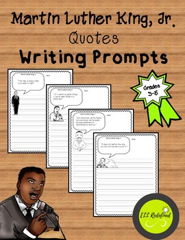 Preview of Martin Luther King Jr Writing Paper Gr 3-5