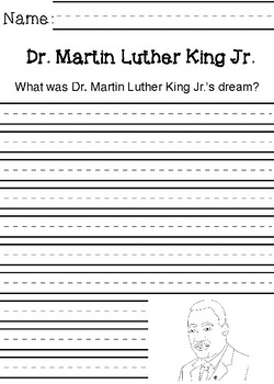 Martin Luther King Jr. Writing Prompts by Oh She's a Teacher | TPT