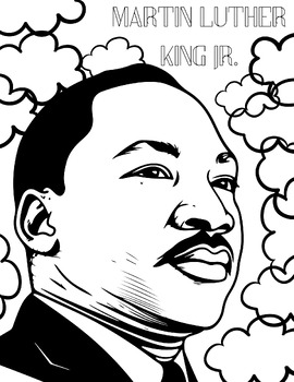 Martin Luther King Jr.   Collaborative Poster   Group Coloring   I Have 