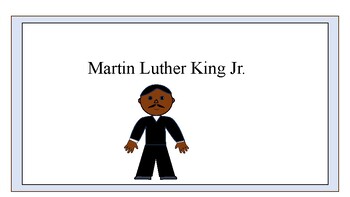 Preview of Martin Luther King Jr. adapted book