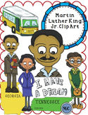 Martin Luther King Jr. and Rosa Parks Clip Art Packet