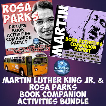 Preview of Martin Luther King, Jr. and Rosa Parks Mega Activities Bundle