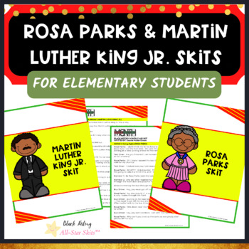 Preview of Martin Luther King Jr and Rosa Parks Skit