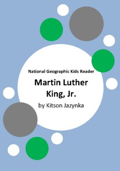 Preview of Martin Luther King, Jr. by Kitson Jazynka - National Geographic Kids Reader