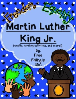 Preview of Martin Luther King Jr. (crafts, writing activities and more!)