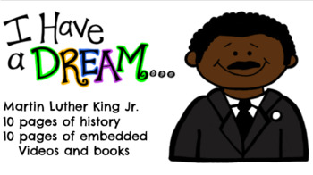 Preview of Martin Luther King, Jr. for Google Slides Distance Learning