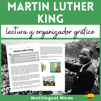 Preview of Martin Luther King Jr in Spanish - Black history month lectura