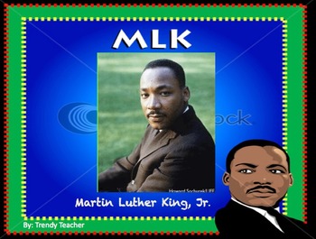 Preview of Martin Luther King, Jr. powerpoint