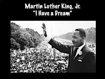 Preview of Martin Luther King, Jr.'s "I Have a Dream" Bundle
