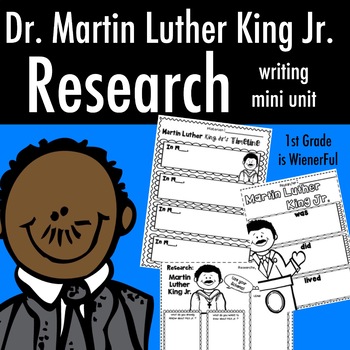 Preview of Dr. Martin Luther King Jr. research writing