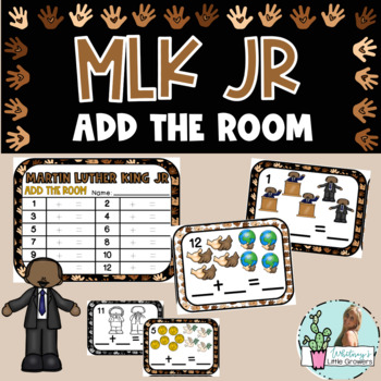 Preview of Martin Luther King Junior Add the room! Addition to 10