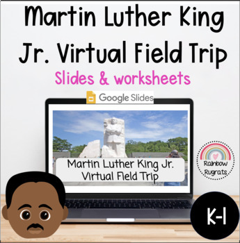 Preview of Martin Luther King Lesson Google Slides and Worksheets