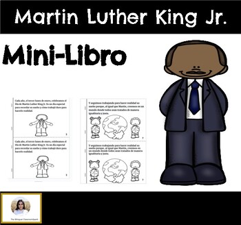 Preview of Martin Luther King Mini-Libro