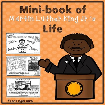 Preview of Martin Luther King Mini-book